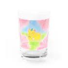 月彩宮SUZURI支店のkogitune o-kon! No.06.5 Water Glass :front