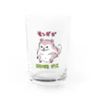 かわいい尻子玉のモンガガ Water Glass :front