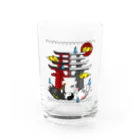 にゃーにゃー組@LINEスタンプ＊絵文字販売中！の四尾＊妖の夜 Water Glass :front