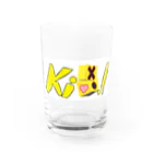 茜＜＜迷子＞＞のKi○○！ Water Glass :front