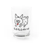 kuma's boxのはぷろふのいぬ Water Glass :front