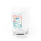 MORIのChillout Drawing Water Glass :front