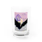 ぼんやり雑貨店のフラワームーン Water Glass :front