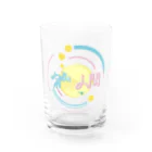 ほそいのタイムラグ人間 Water Glass :front