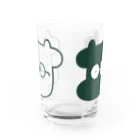 ミルトミタルのおみせの焼肉おじさんのツインカウ Water Glass :front