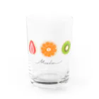 のぐちさきのMoedan~フルーツ大福~3コ Water Glass :front