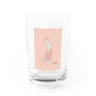 THREE TEA GO｜三茶散歩の三茶ガール＃6 Water Glass :front