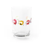 りんごくんのおみせの歩くりんごくんズ Water Glass :front