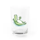 Poooompadoooourの宇田山茶舗(うたやまちゃほ)  居眠りカエル Water Glass :front