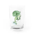 Poooompadoooourの宇田山茶舗(うたやまちゃほ) ごきげんカエル Water Glass :front