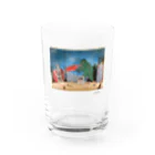 𝐄𝐁𝐈 𝐋'𝐈𝐌𝐈𝐍𝐀𝐋のモチラvsオレトラマン Water Glass :front