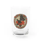 TASOYA Maro Shopの円形猫ダンス Water Glass :front