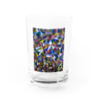 OKASOのアトリエの猫を探して! Water Glass :front