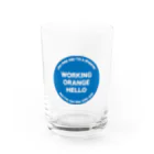 オレンジジュース・グラス・ストアのジュースグラス（ブルー） Water Glass :front