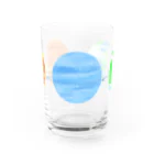 RE！Leafmoonの宇宙・惑星イラスト Water Glass :front