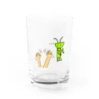 ぶたさぶのお店の虫が無視する Water Glass :front