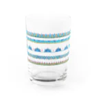 ネルネルテルネのナマステ刺繍 ✺ ホワイト Water Glass :front