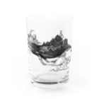 西本百合の嵐の前日 Water Glass :front