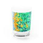 yunyunlivvyのCalifornia poppy Water Glass :front