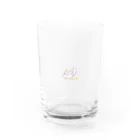 Hanabiのアトリエのおさんぽ大好きふぃーちゃん Water Glass :front