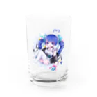 来世の林檎しゃん のSuicide Maid ミニキャラ青色 Water Glass :front