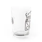 【公式】まるいねこのサウナー Water Glass :front