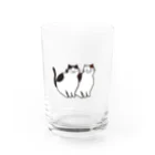 ARTISAN-CLOTHINGのゆいちゃん＆キイちゃん姉妹オーガニックTシャツ２ Water Glass :front