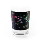 ウォーターブロックのレインボークラゲ Water Glass :front