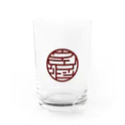 烏龍商店の烏龍印 Water Glass :front