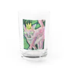 チョークショップチョップのキャットウォーク Water Glass :front