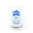 クロフミのまったりショップの氷と真珠と吹雪くん Water Glass :front