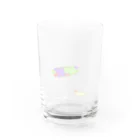 pipiのふわふわとげとげ Water Glass :front