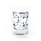 sunnari spare moment.の壊れた白い花 Water Glass :front