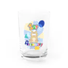 MOF-Island商店の1周年記念 モフですよ Water Glass :front