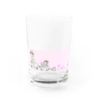 おにゃんこぽんのおみせのおでかけ Water Glass :front