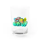 Sarbaqueのえびえび Water Glass :front