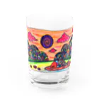 [ DDitBBD. ]のcolorfulな景色． Water Glass :front