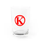 K（かんちゃん）のK グラス前面