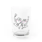 たろちゃん本舗のカップルカエル Water Glass :front