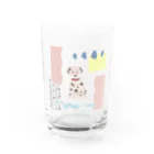 GOP storeの6/26発売　BIGLOVE約束犬(ダルメシアンちゃん) Water Glass :front