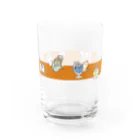 ほんわかしばいぬのダジャレを言う犬（いっぱい） Water Glass :front