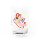 じゅうごの世界のいっぱいのうさぎ Water Glass :front