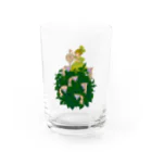 くらはしれいの紫陽花 Water Glass :front