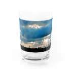 グリーンフィールドの東京夜明 Water Glass :front