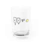 なんか編集社の飲み物足し算＝ハイボール Water Glass :front