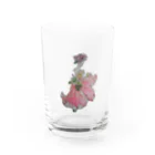 やそ吉の花のワルツ『セイヨウシャクナゲ』 Water Glass :front