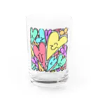 Hiko ONLINE STOREのmany many heart Water Glass :front