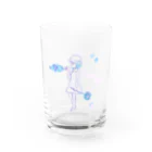 ネコとソラの夏の少女 Water Glass :front