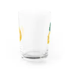 BeArtSuzumaruのパイナップルMOZU/KOFUN Water Glass :front