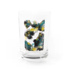 高田弐式のMixing colors  Water Glass :front